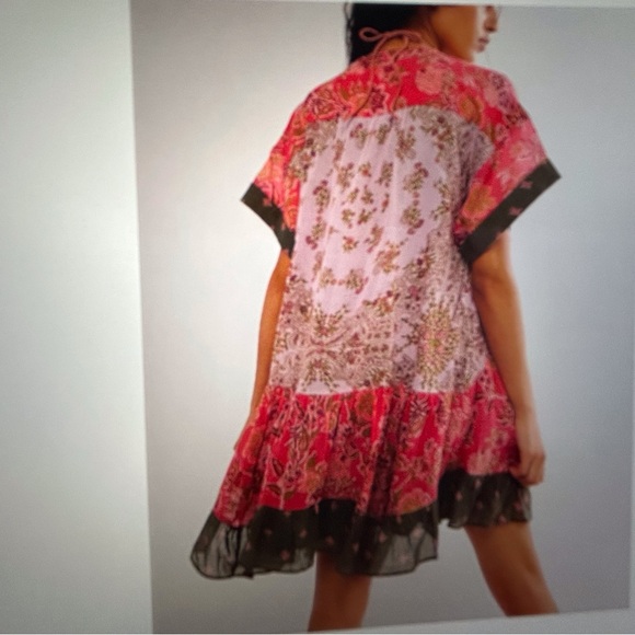 Argeousgor Women’s Bohemian Summer Mini Dress - Picture 2 of 9